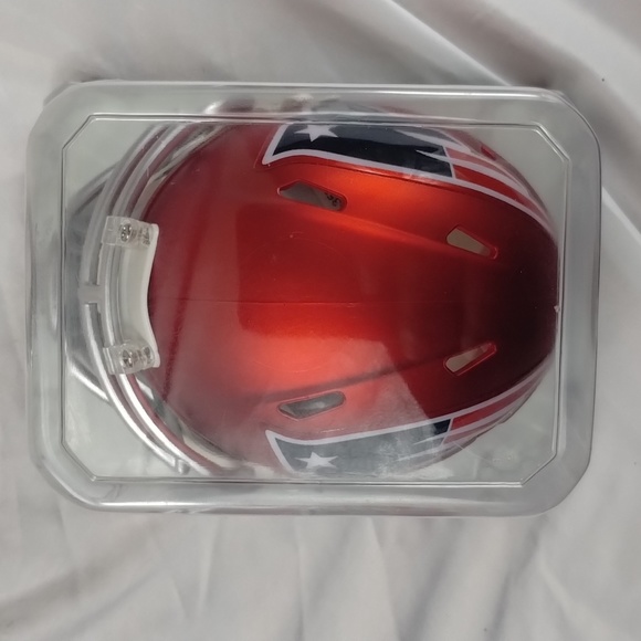 NFL Patriots Mini Alternate Blaze Helmet - Picture 3 of 9